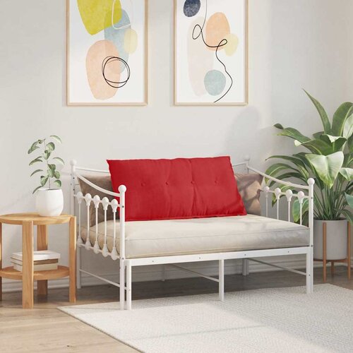  Jastuk za leđa Crvena 100 x 19 x 50 cm tkanina Slike