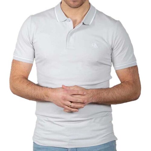 Calvin Klein muška majica tipping slim polo Slike