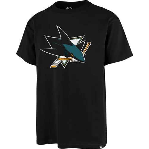 47 Brand NHL SAN JOSE SHARKS IMPRINT ECHO TEE Muška majica, crna, veličina