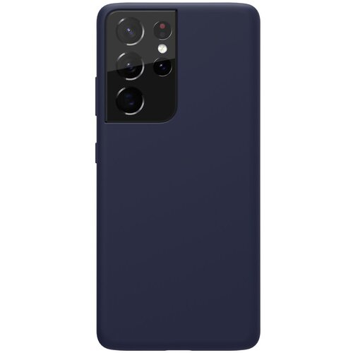 Nillkin Flex Pure Pro tekoči silikonski ovitek za Samsung Galaxy S21 Ultra 5G moder Cene