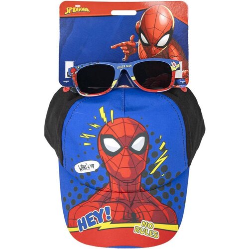Marvel Spiderman Set Cap & Sunglasses set za djecu 3+ years Size 53 cm 1 kom Cijene
