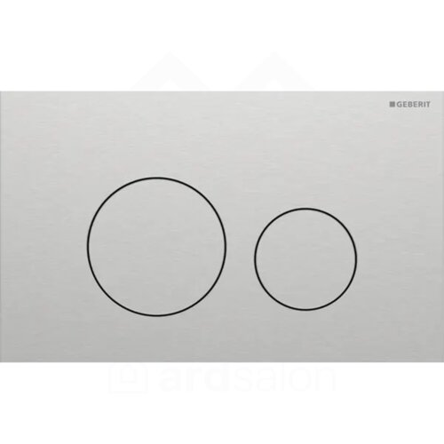 Geberit Sigma40 Round tipka za dvokoličinsku tehniku ispiranja brušeni inox easy-to-clean 115.628.FW.1 Cene