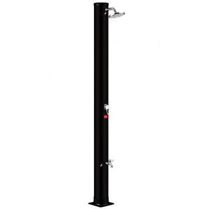  Nero Solarni tu&scaron; 40L crni ravni sa nožnom slavinom H=216cm 9345 Cene