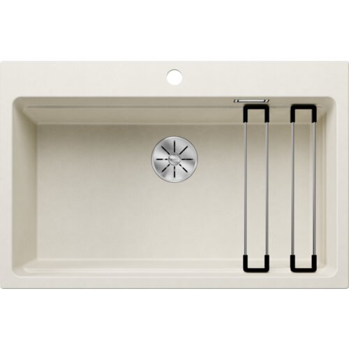 Blanco sudoper ETAGON 8 InFino SILGRANIT pribor inox nosači, bez dalj. upr. - NJEŽNO BIJELA Cijene
