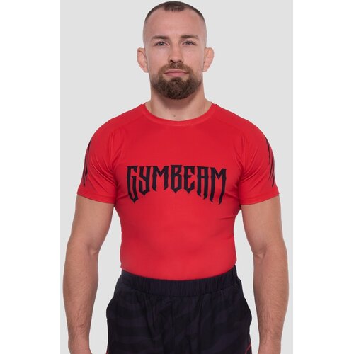GymBeam Majica Grind Rashguard Red L Slike
