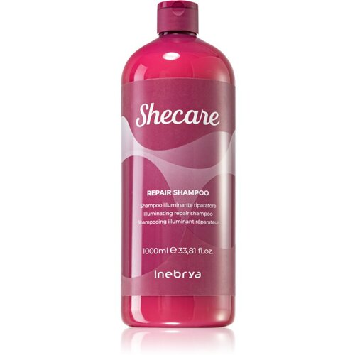 Inebrya Shecare Repair Shampoo osvetljevalni &amp;scaron;ampon za po&amp;scaron;kodovane lase 1000 ml Slike