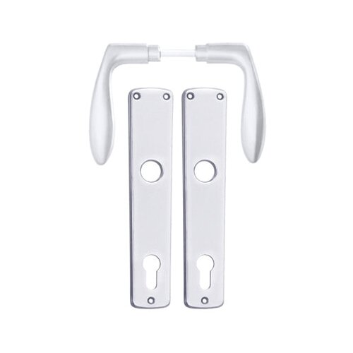 Madras doo Beograd Kvaka TINA za drvena vrata CILINDAR, srebrna BANE (1600.22.218) Cene