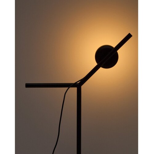 Kave Home Črna kovinska LED zatemnitvena namizna svetilka (vi&amp;scaron;ina 61,5 cm) Orey &amp;ndash; Slike