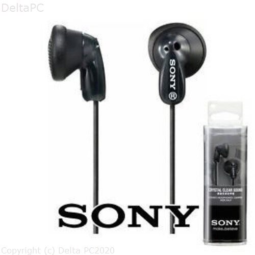 Sony slusalice MDR-E9 Black Slike
