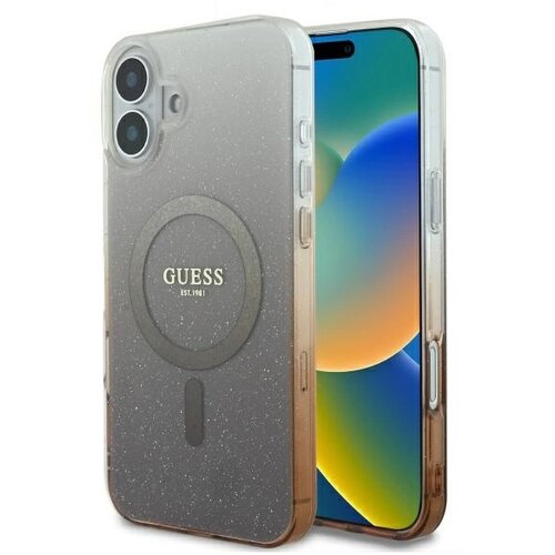 Guess IML GLITER GRADIENT OVITEK ZA MAGSAFE OVITEK ZA IPHONE 16 RJAV, (21899263) Cene