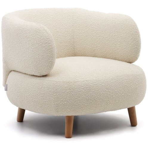 Kave Home Krem fotelja Luisa &amp;ndash; Slike