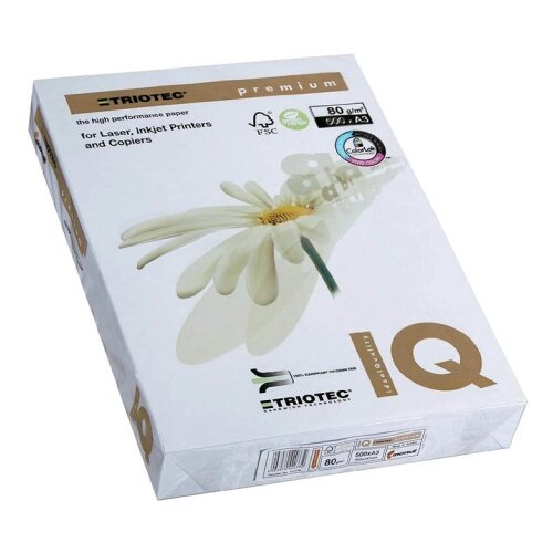 Fotokopir papir A3/80gr IQ premium Triotec Slike