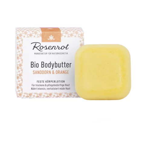 Rosenrot Bio maslo za telo rakitovec ter pomaranča