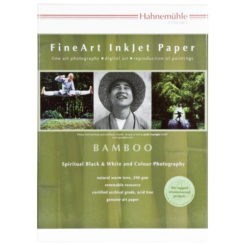 HAHNEM&amp;Uuml;HLE Bamboo A 3+ 290 g, 25 Sheet, natural white Slike