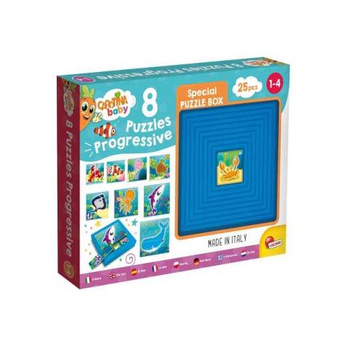 Carotina BABY 9 PROGRESIVNE PUZZLE - MORE Slike