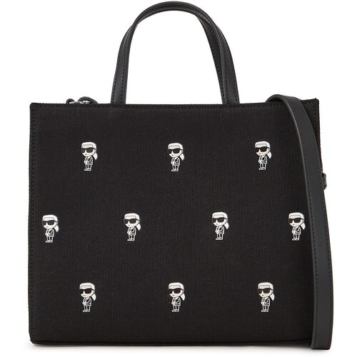 Karl Lagerfeld Nakupovalna torba črna Cene