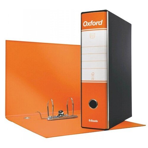 Esselte Registrator v &amp;scaron;katli oxford, a4, 80 mm, oranžen 390783200 Slike