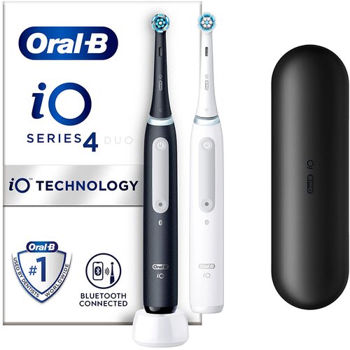 Oral-b iO Series 4 Duo Matt Black/Quite Cene