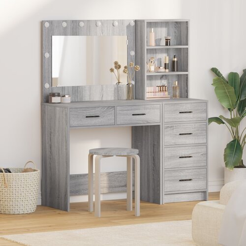 vidaXL set od 2 sivi sonoma konstruirano drvo 40 x 40.7 x 135 cm Cijene