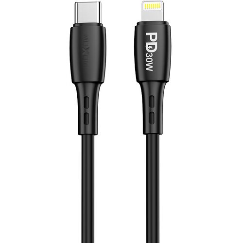 Moxom USB kabl MX-CB132, Tip-C na Lightning, 1 m, Crni Slike