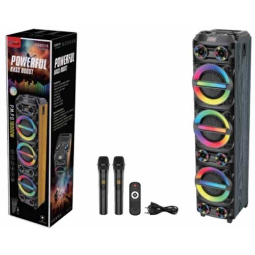  BLUETOOTH ZVUCNIK ZQS8315 WOOD BT MIC X2 25W-2 352-347-1163MM SING-E Cijene