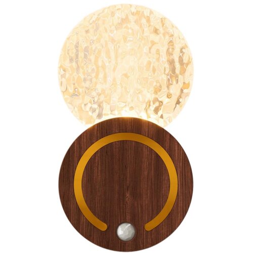 INF Polnilna stenska svetilka v obliki hriba s senzorjem gibanja Wood color, (5000491123) Cene