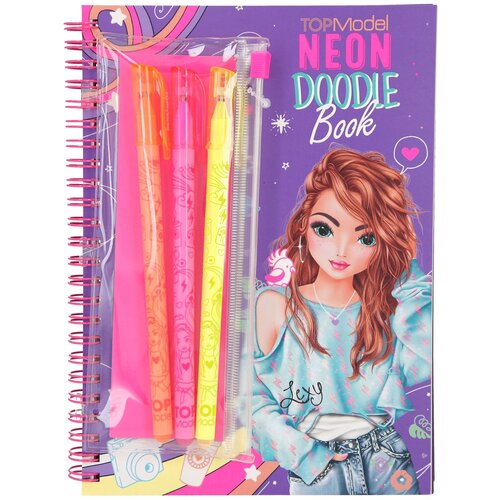 Top Model neon Doodle ponarvanka z neon pisali Cene