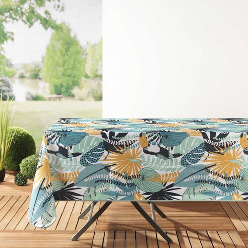 Douceur d intérieur nappe rectangle 150 x 240 cm polyester imprime brazilia menthe/b multicolour Cijene