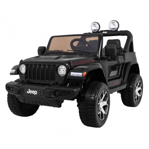  Licencirani auto na akumulator Jeep Wrangler Rubicon 4x4 - crni Cijene