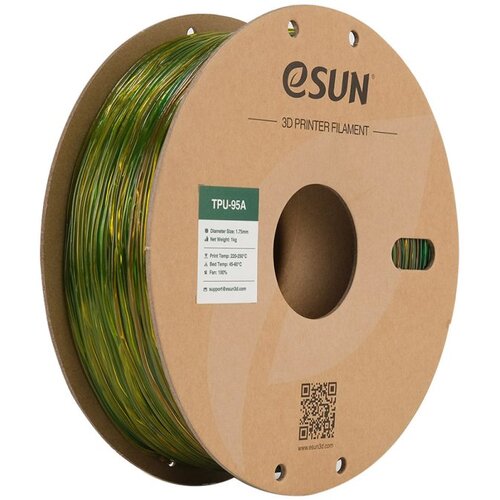 eSUN eTPU 95A RAINBOW (Rainbow B) 1kg 1.75mm PaperRoll (eTPU-95A-P175RBB1) Cijene