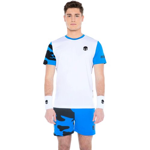 Hydrogen Men's T-shirt Tech Camo Tee White/Blue M Slike