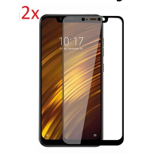  2x zaščitno kaljeno steklo Smart Glass za Xiaomi Pocophone F1 - črno Cene