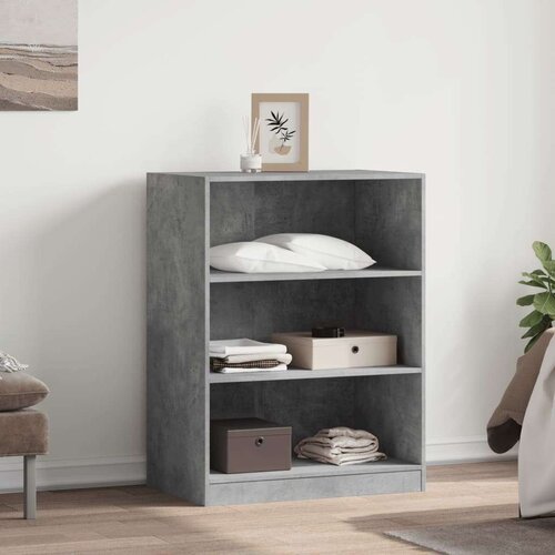 VidaXL ormar siva boja betona 77x48x102 cm od iverice Slike