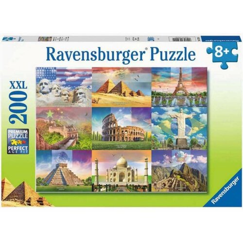 Ravensburger puzzle (slagalice) - znamenitosti 200 xxl delova RA13290 Slike