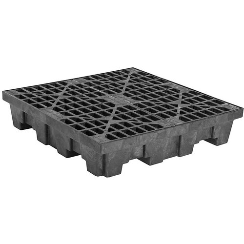Justrite PE prestrezna kadica iz PE regenerata, kadica za sode 4 x 200 l, velika prostornina, prestrezna prostornina 276 l Cene