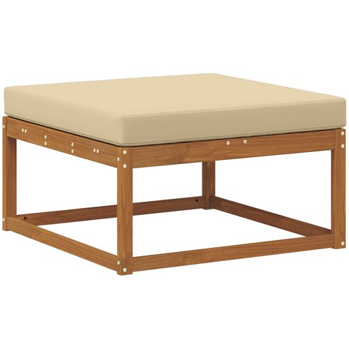  Set vanjskih sofa 6 kom. Prirodna i bež Smeđa 325 x 162,5 x 73 cm Slike