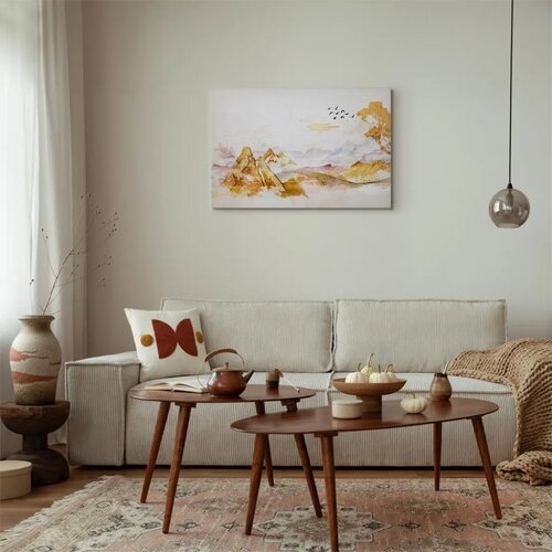  Slika - Golden Mountains (1 Part) Wide 30x20 Cijene