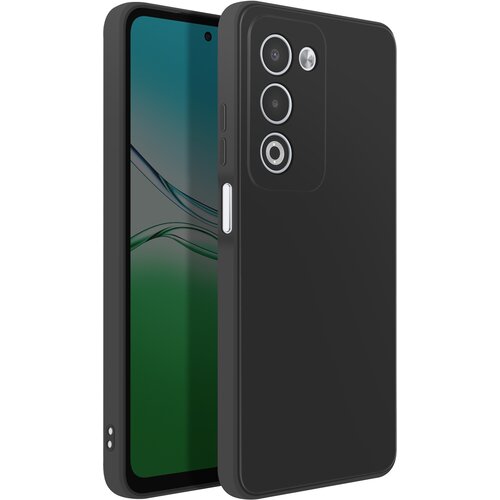 AVIZAR Ultra tanek silikonski ovitek za Oppo A5 proti prstnim odtisom, Črna, (5000189967) Cene