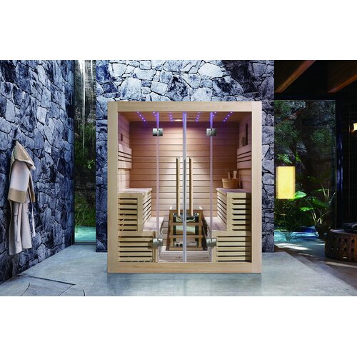 Nero sauna soba kanadski hemlock 1800x1500x1900mm Cene