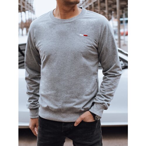 DStreet Bluza męska bez kaptura szara Cene