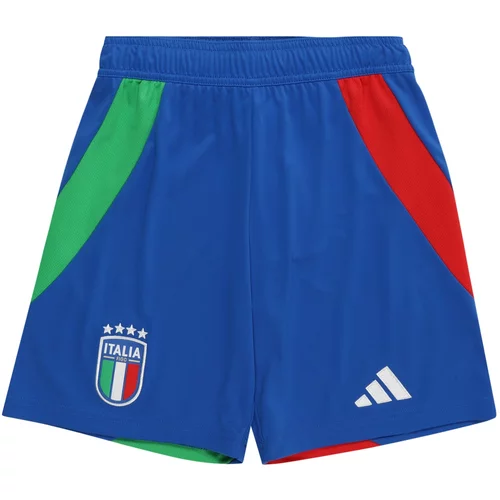 Adidas Sportske hlače 'Italy 24 Away' plava / zelena / crvena / bijela