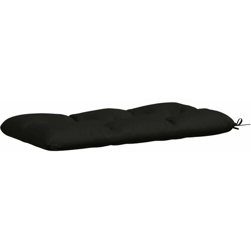  Jastučić za klupu VIANEN 100% poliester Crna 110 x 60 x 12 cm - Crna 110 x 60 x 12 cm Slike