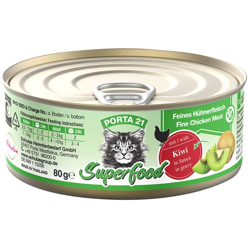  Varčno pakiranje Porta 21 Superfood 24 x 80 g - Pi&scaron;čanec s kivijem Cijene