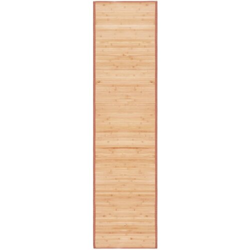 VidaXL Tepih od bambusa 80 x 300 cm smeđi Slike