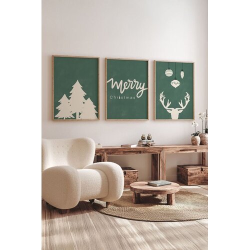 Wallity Uokvirena slika Nwyearmdl12, 33x48 cm, 3 dijela Cene