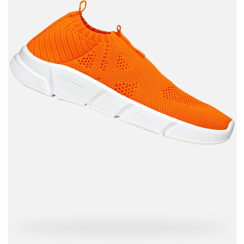 Geox Orange boys' sneakers Aril - Boys Cijene