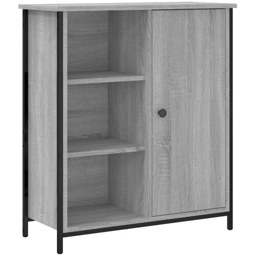  Komoda boja hrasta sonome 70 x 30 x 80 cm od konstruiranog drva Siva Slike