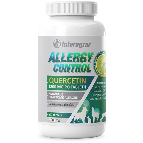 Interagrar Allergy Control za pse i mačke 60 tableta Cene