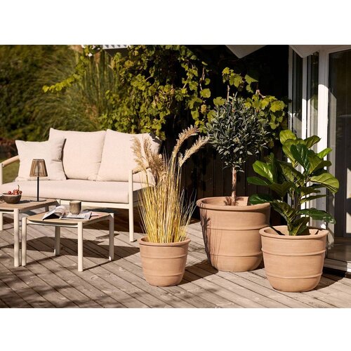 House Nordic Sivo-bež &amp;scaron;alice u setu 4 kom glinene 360 ml Viola &amp;ndash; Slike