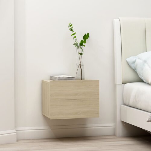 VidaXL Nočna omarica sonoma hrast 40x30x30 cm iverna plo&amp;scaron;ča, (20623945) Slike